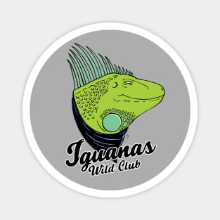 Iguanas Wild Club Magnet